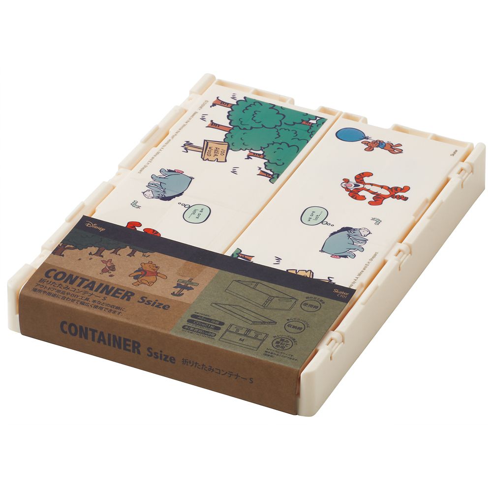 スケーター　折りたたみコンテナーＳ  プーさん／アウトドア／CTO1_610301