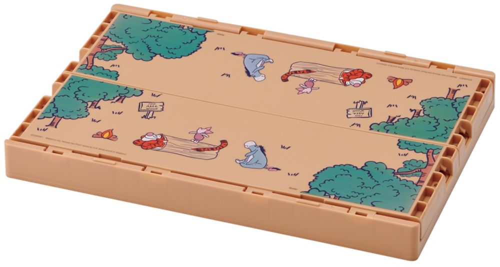 スケーター　【収納】折りたたみコンテナーM　くまのプーさん アウトドア／CTO2_610318