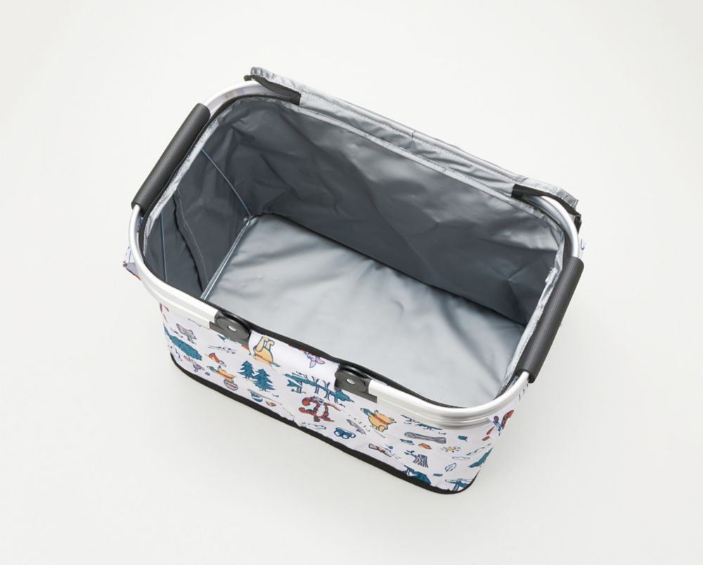 スケーター　アルミハンドルバスケット  プーさん／アウトドア  BKA1