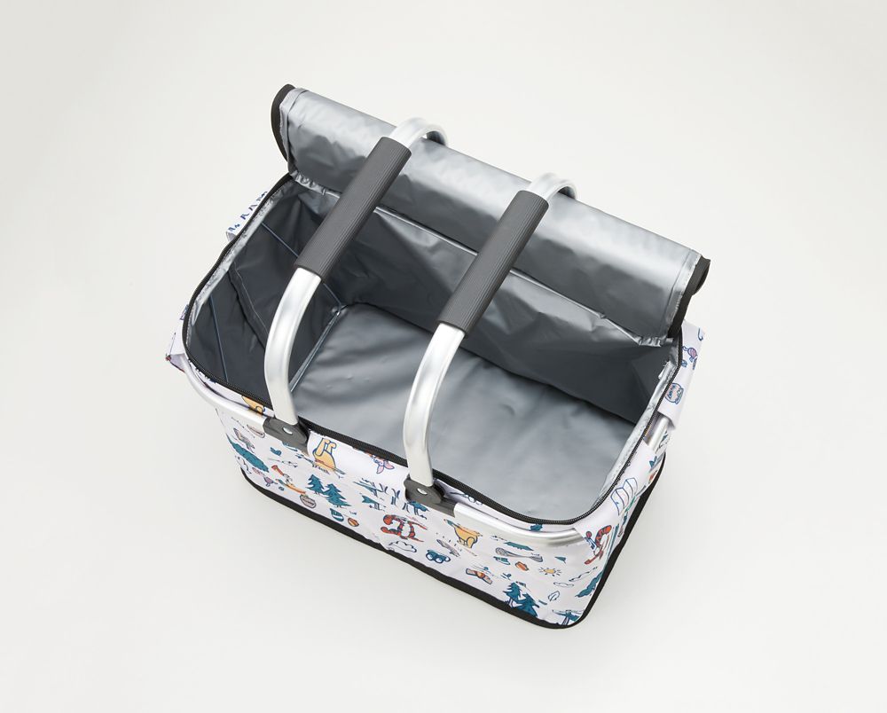 スケーター　アルミハンドルバスケット  プーさん／アウトドア  BKA1