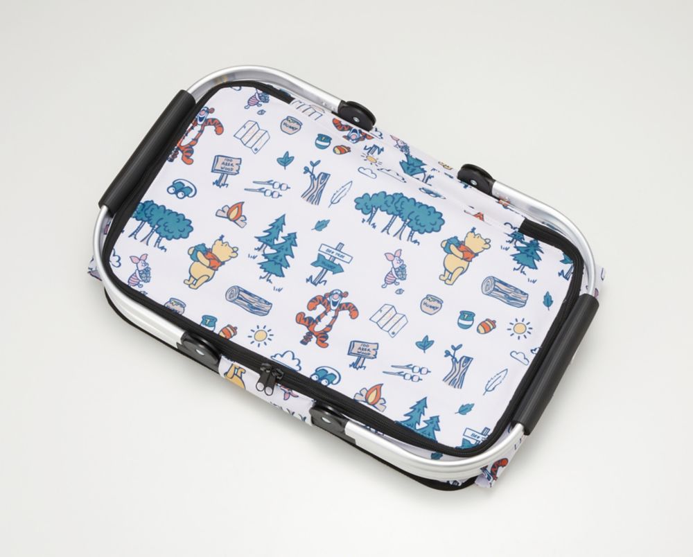 スケーター　アルミハンドルバスケット  プーさん／アウトドア  BKA1