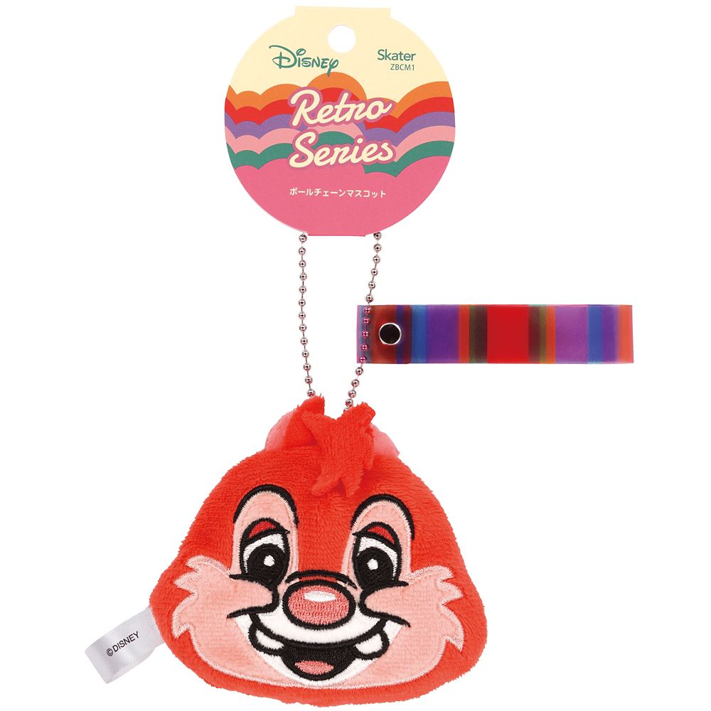スケーター　ぬいぐるみボールチェーン  レトロチップ＆デール／ZBCM1_610707
