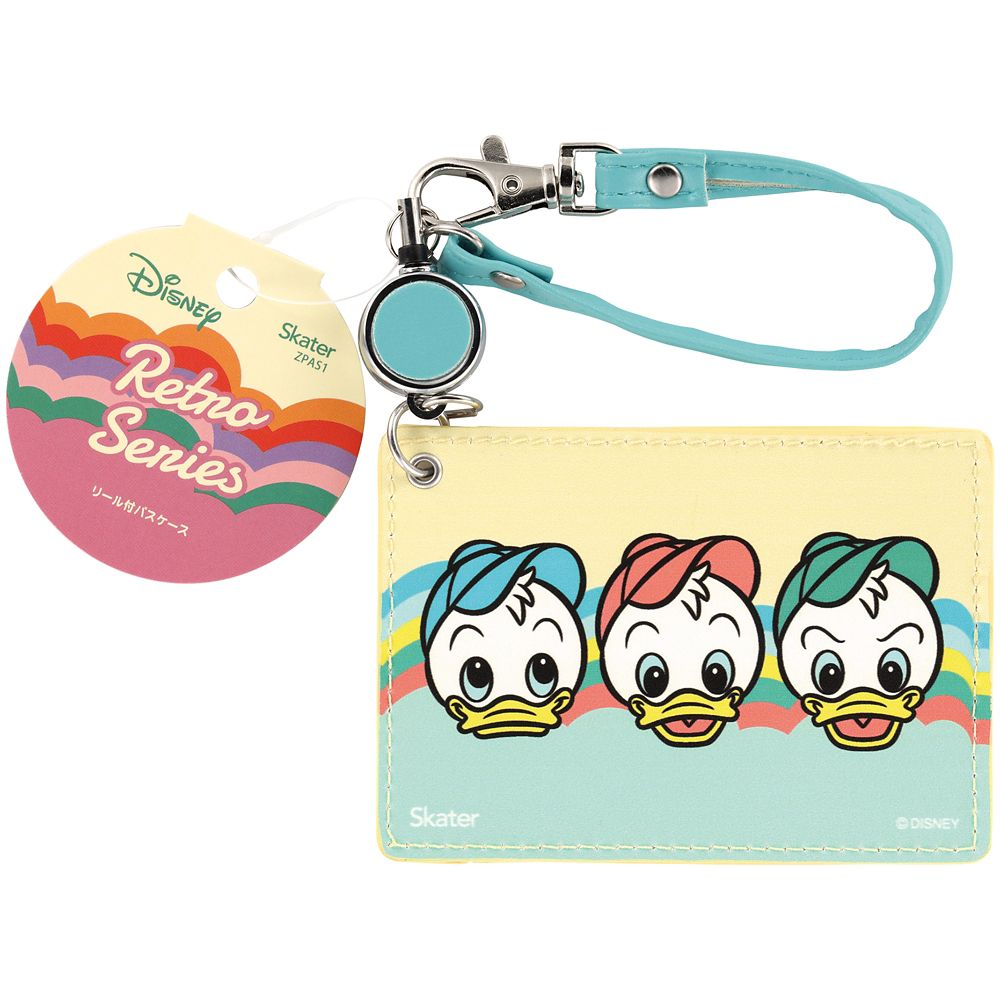 スケーター　リールパスケース  レトロ／ヒューイ／ZPAS1_610790