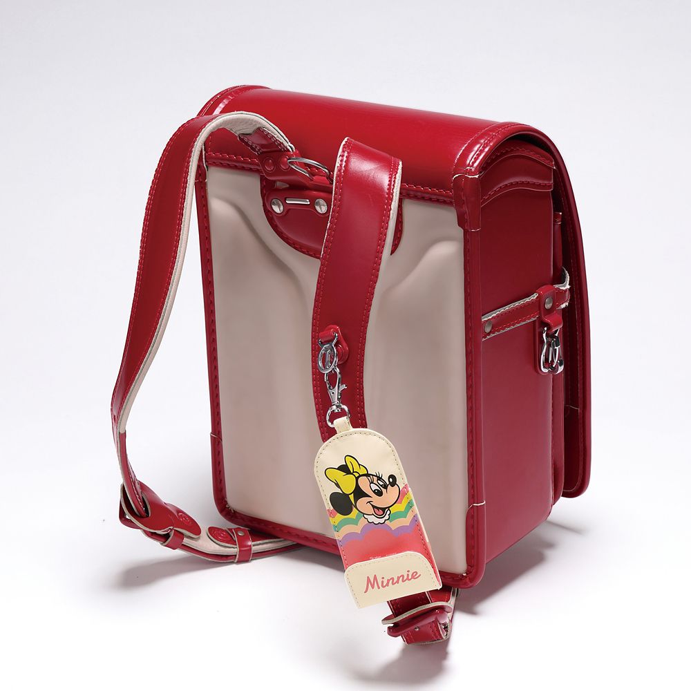 スケーター　リール付きキーケース  レトロ／ミニーマウス／ZKC1_610820