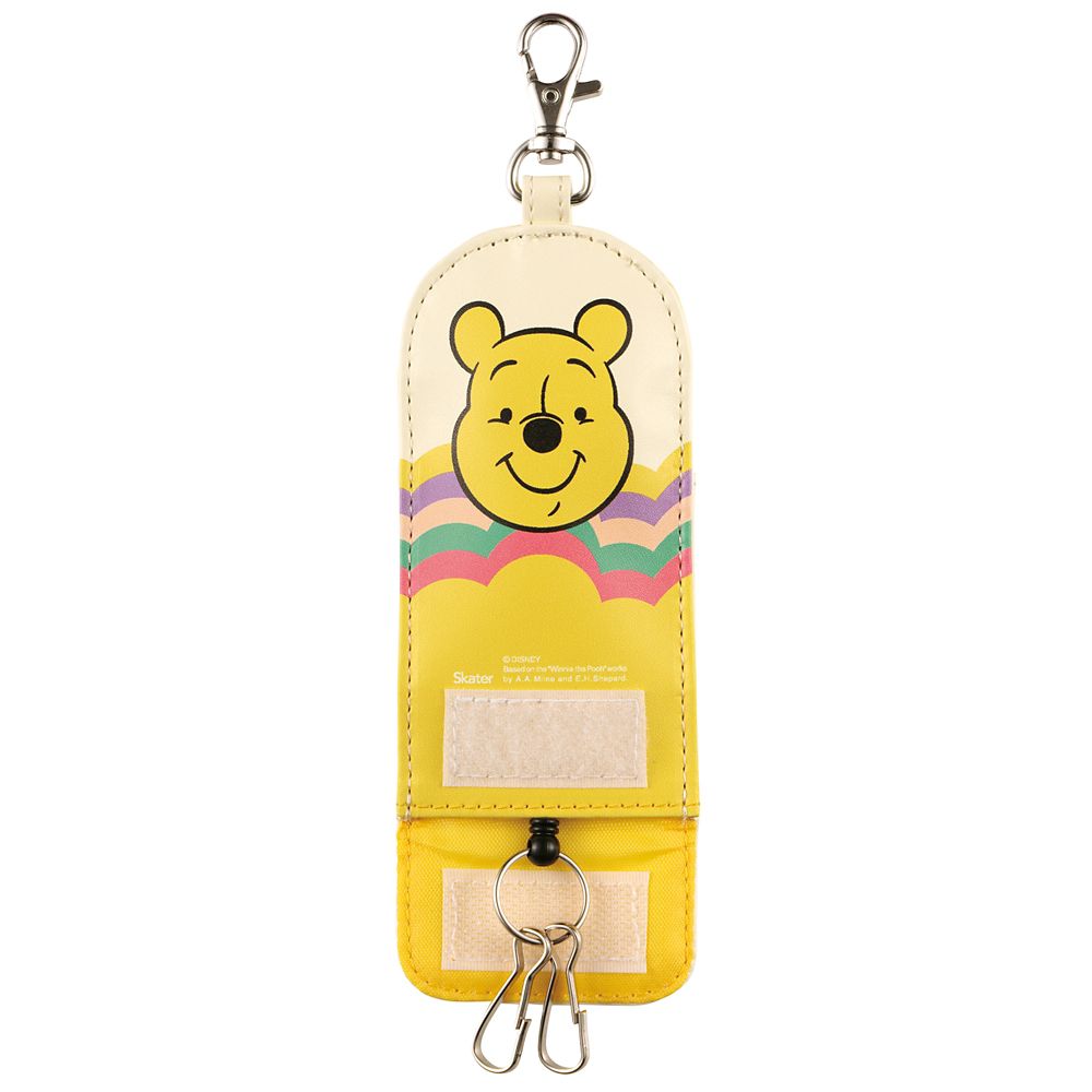スケーター　リール付きキーケース  レトロ／プーさん／ZKC1_610844