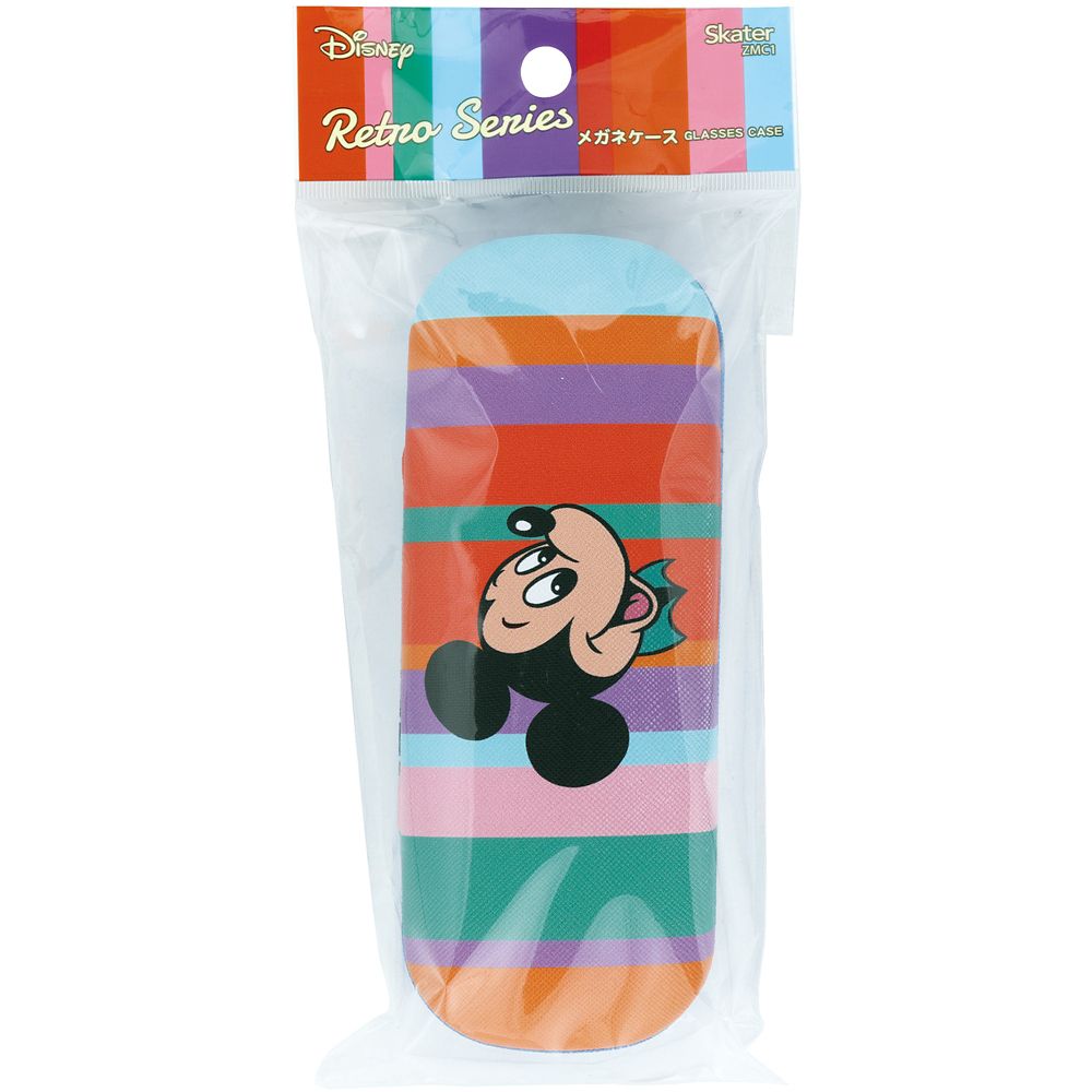 スケーター　メガネケース  レトロ／ミッキー／ZMC1_611148