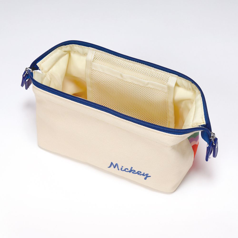 スケーター　がま口ポーチ  レトロ／ミッキー／ZGAP1_611292