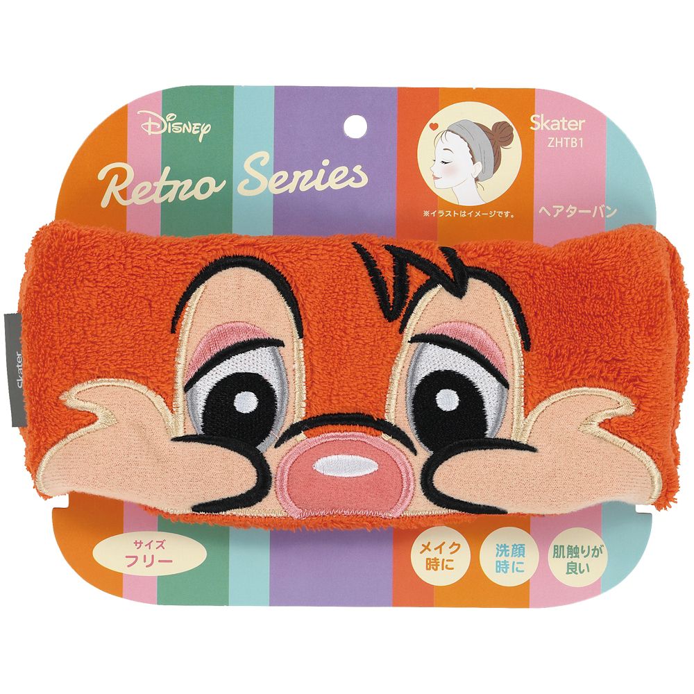 スケーター　ヘアターバン  レトロチップ＆デール／ZHTB1_611476