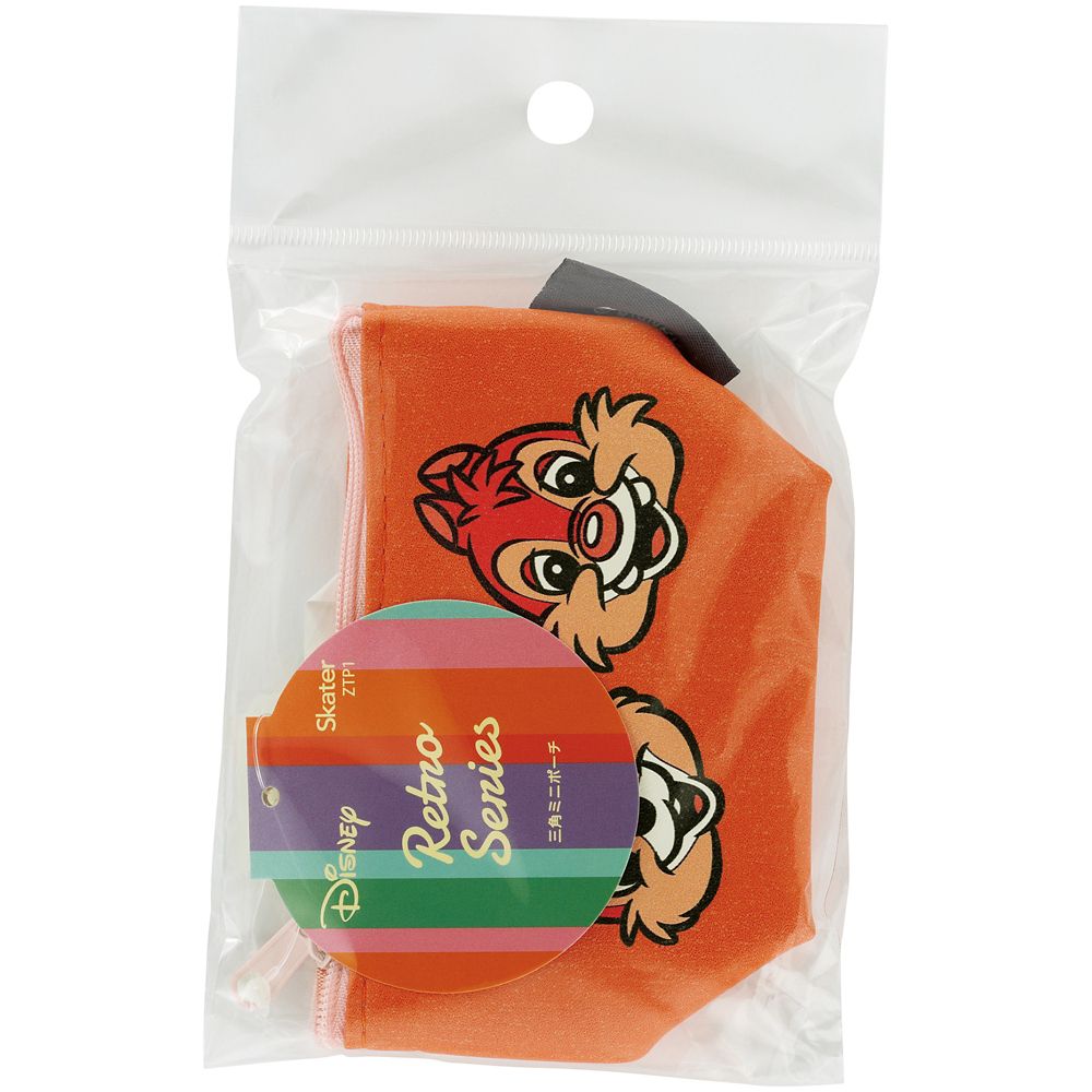 スケーター　三角ミニポーチ  レトロチップ＆デール／ZTP1_611575