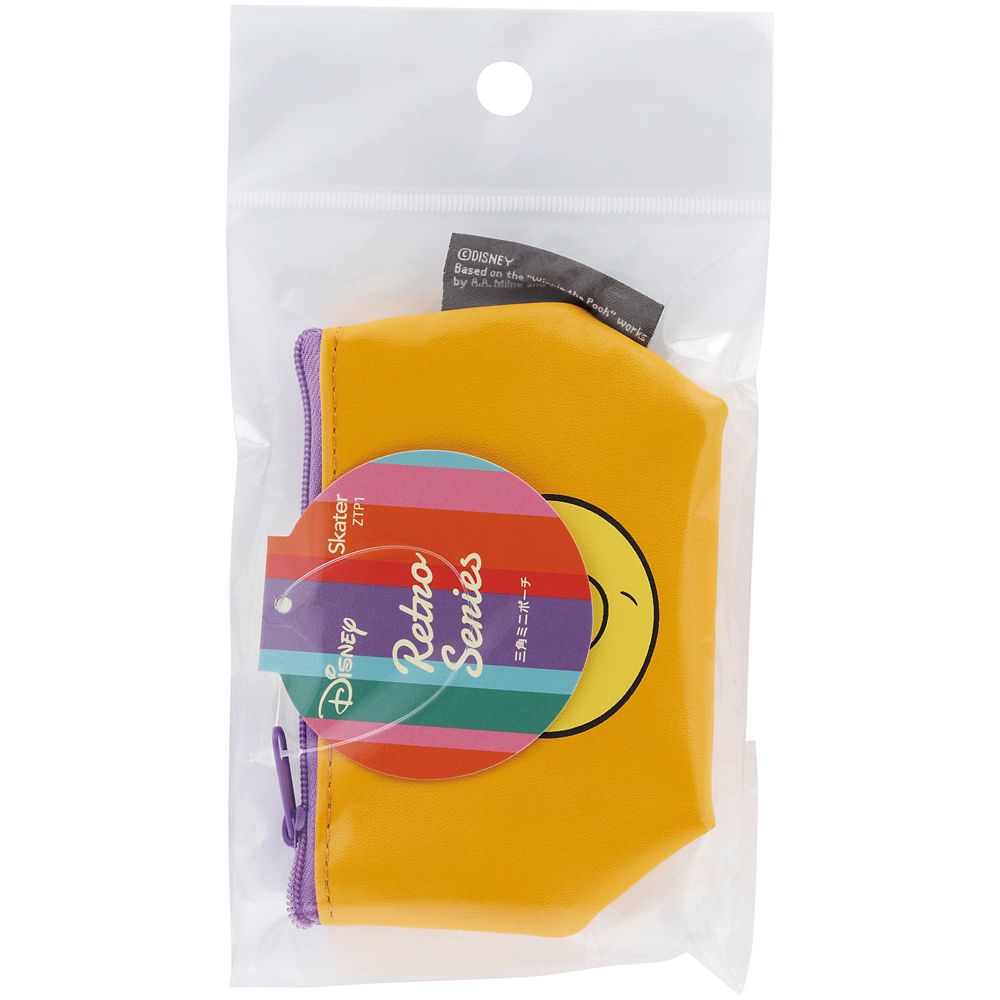 スケーター　三角ミニポーチ  レトロ／プーさん／ZTP1_611582