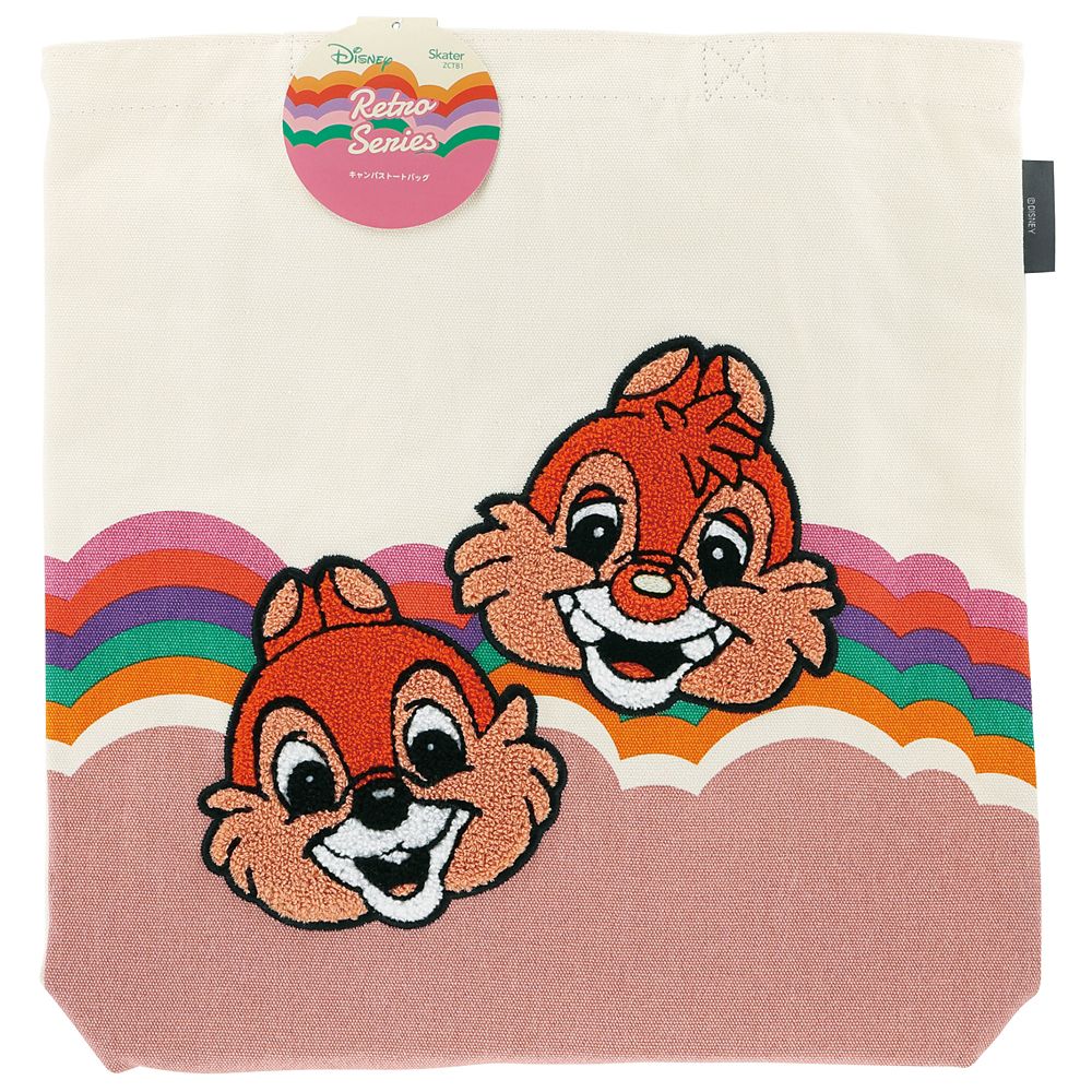 スケーター　キャンバストートバッグ  レトロ／プーさん／ZCTB1_611735