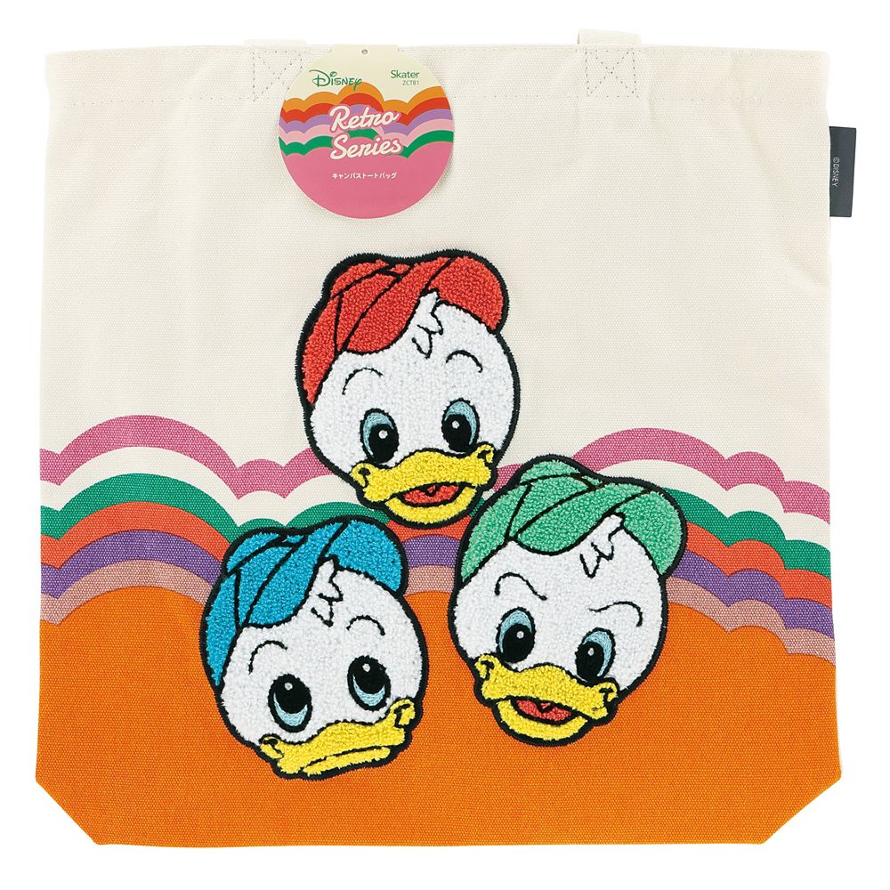 スケーター　キャンバストートバッグ  レトロ／ヒューイ／ZCTB1_611742