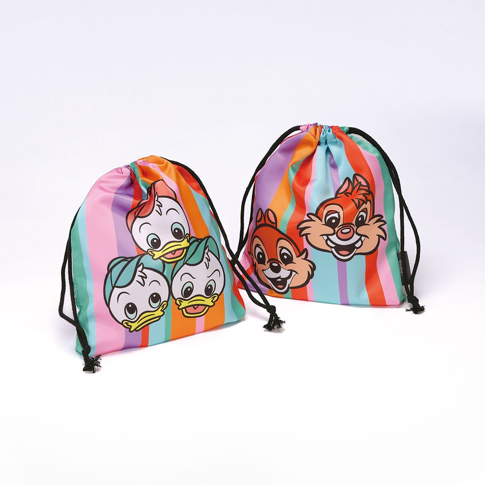 スケーター　巾着  レトロチップ＆デール／ZKT1_611858