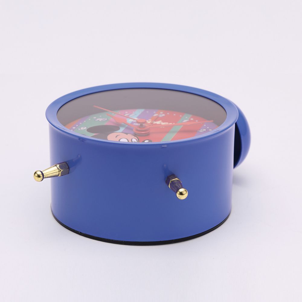 スケーター　置き時計  レトロ／ミッキー／ZPW1_612046