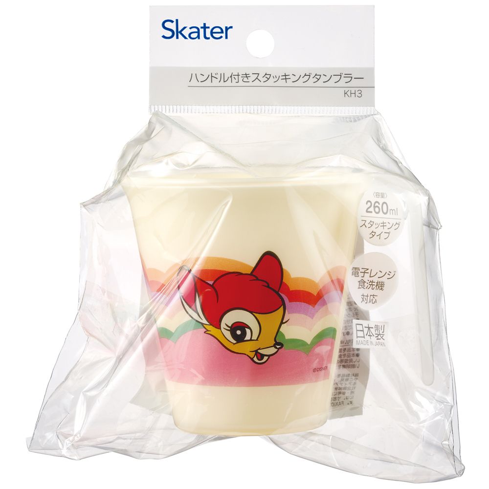 スケーター　ハンドル付スタッキングタンブラー  レトロ／バンビ／KH3_612633