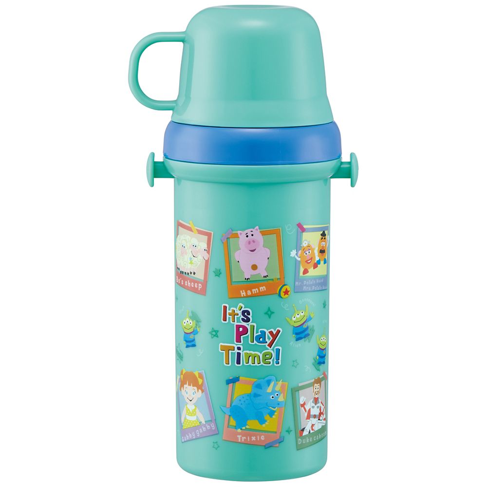 スケーター　直飲みコップ付きプラ水筒  トイストーリー２３／PSB5KD_622915