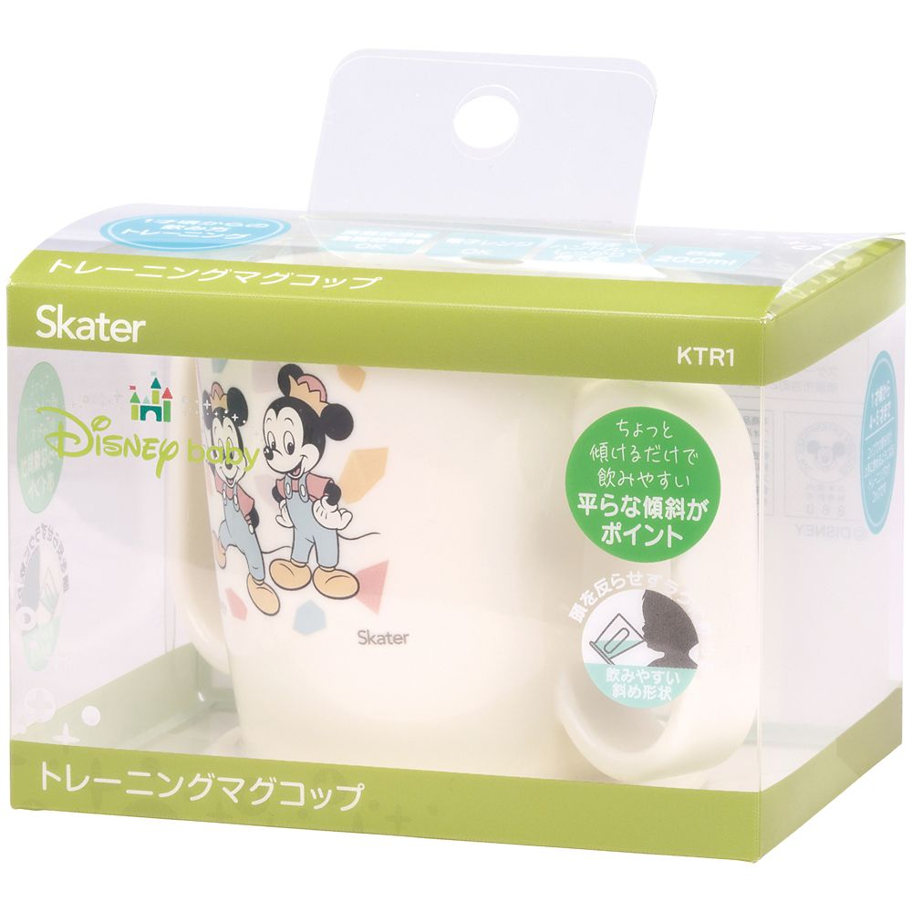 スケーター　トレーニングマグコップ  ミッキー フレンズ／レトロ／KTR1_628252