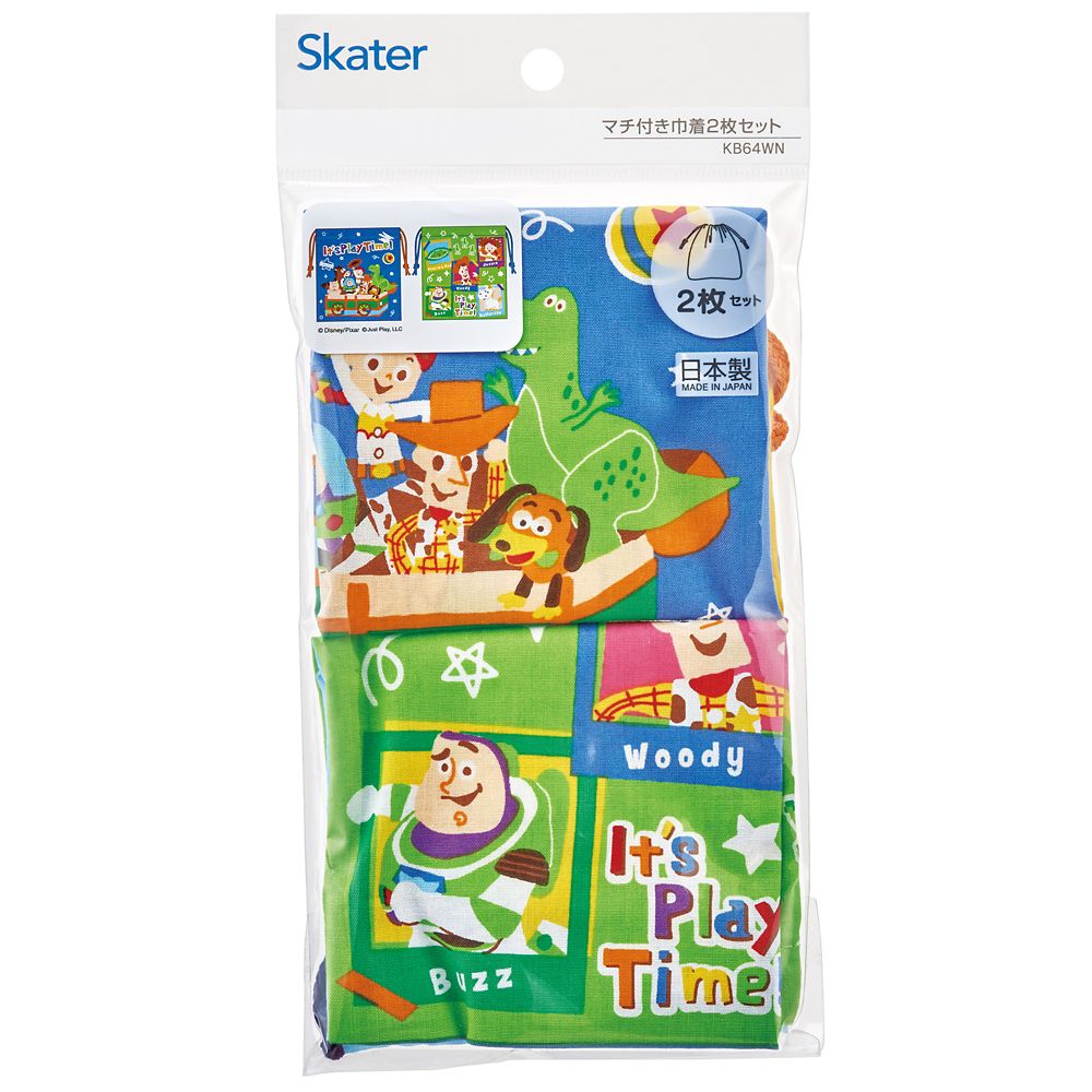 スケーター　マチ付き巾着（２Ｐ）  トイ・ストーリー２３／KB64WN_628474