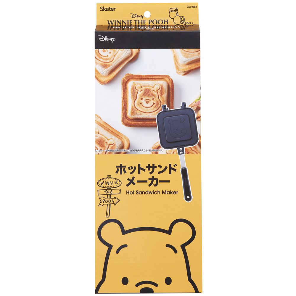 スケーター　アルミ製ホットサンドメーカ  くまのプーさん＿２／ALHOS1_632907