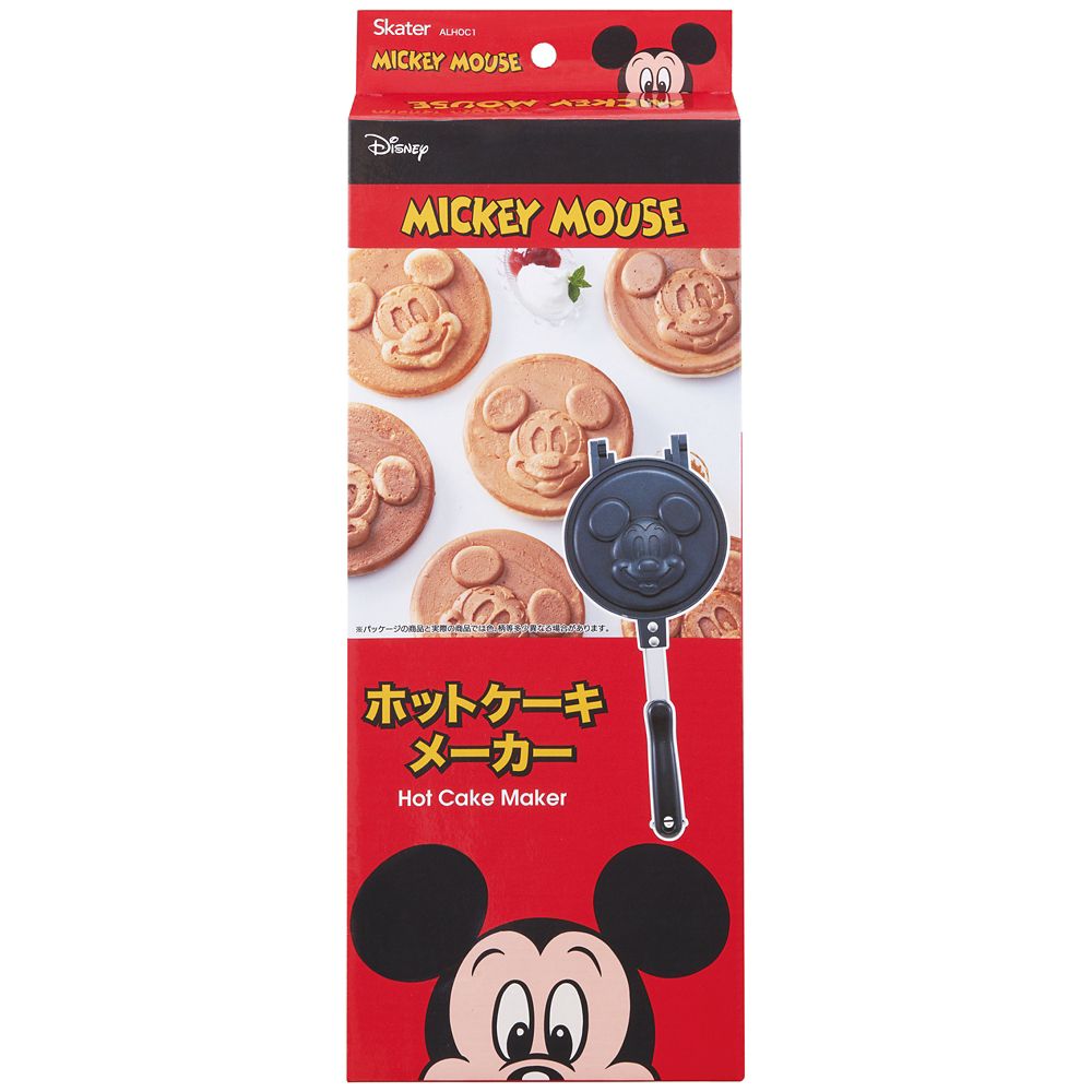スケーター　アルミホットケーキメーカー  ミッキーマウス＿２／ALHOC1_632921