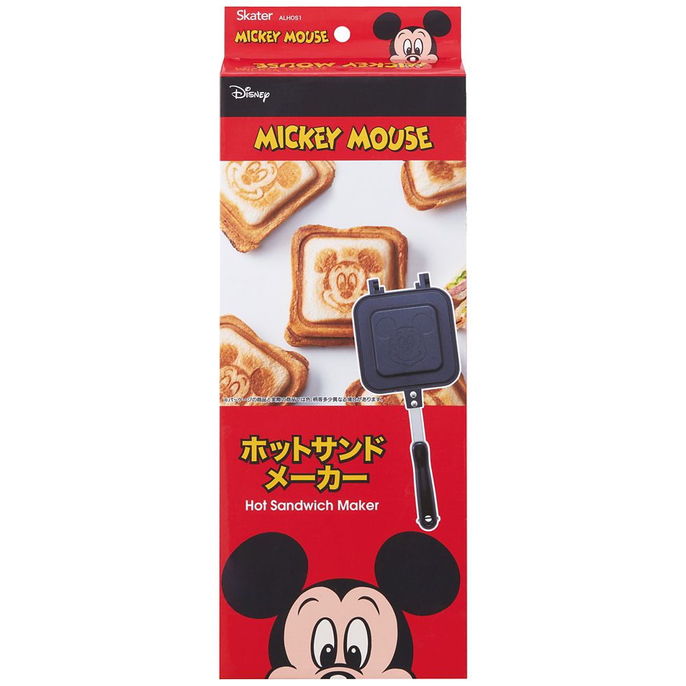 スケーター　アルミ製ホットサンドメーカ  ミッキーマウス＿２／ALHOS1_632938