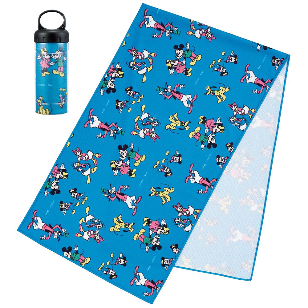 スケーター　接触冷感タオル（ケース付き）  ＭＫ＆フレンズ２３／TOC1_634130