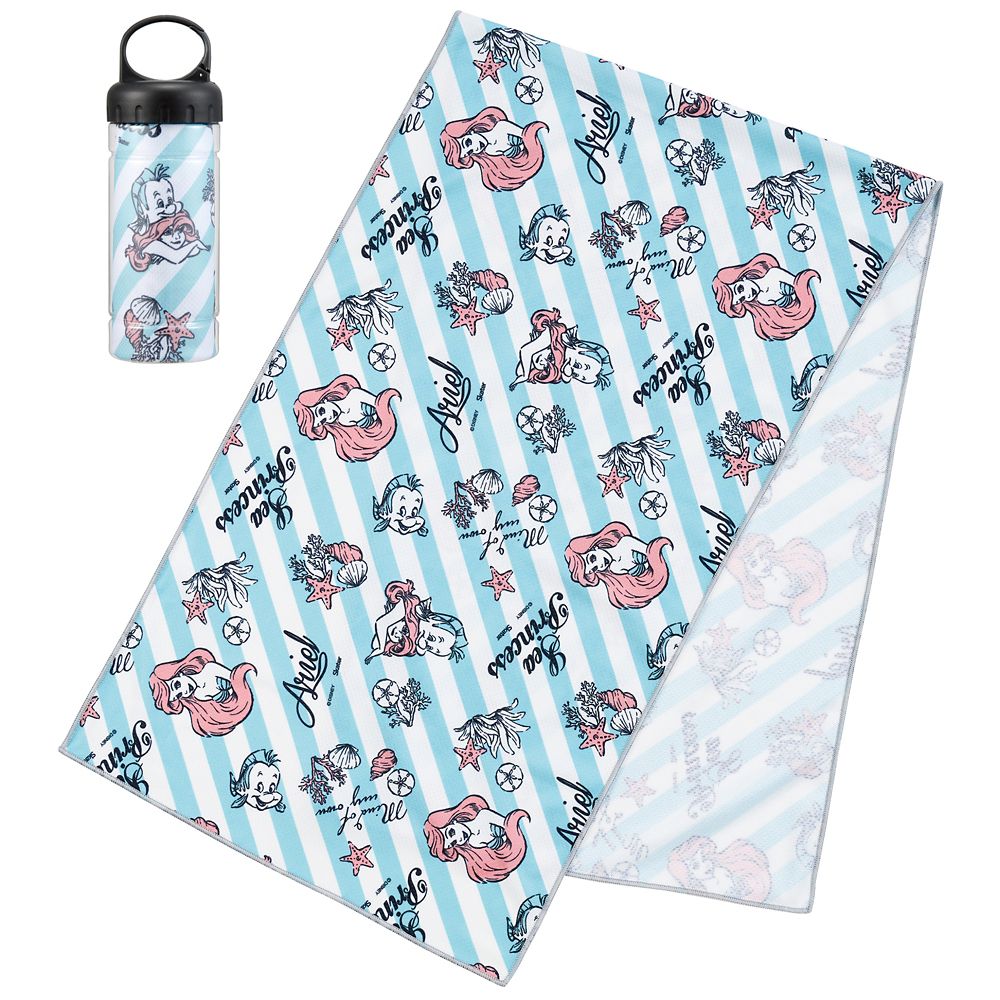 スケーター　接触冷感タオル（ケース付き）  アリエル（２３）／TOC1_634154