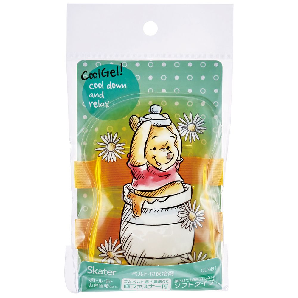 スケーター　ベルト付き保冷剤  くまのプーさん２３／CLBB1_634185