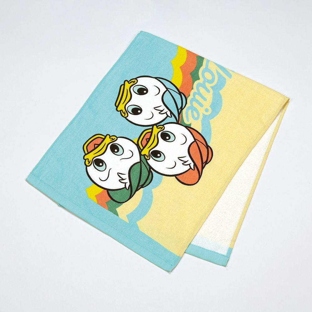 スケーター　フェイスタオル  レトロ　ヒューイ・リューイ・デューイ／TOF80_637421