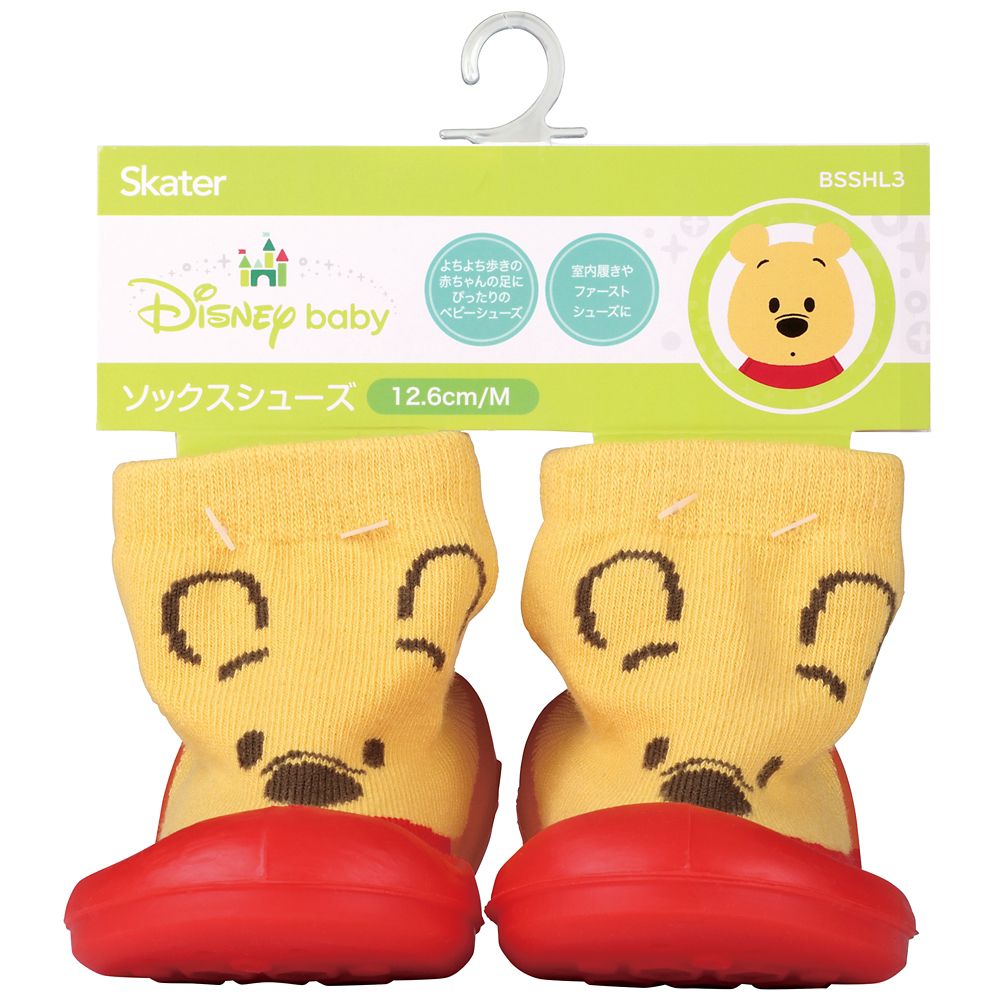 スケーター　ソックスシューズＭ  くまのプーさん／BSSHL3_638602