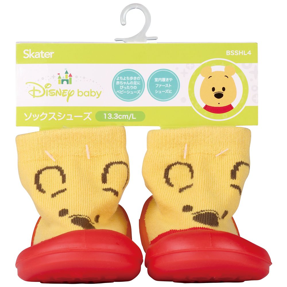 スケーター　ソックスシューズＬ  くまのプーさん／BSSHL4_638619