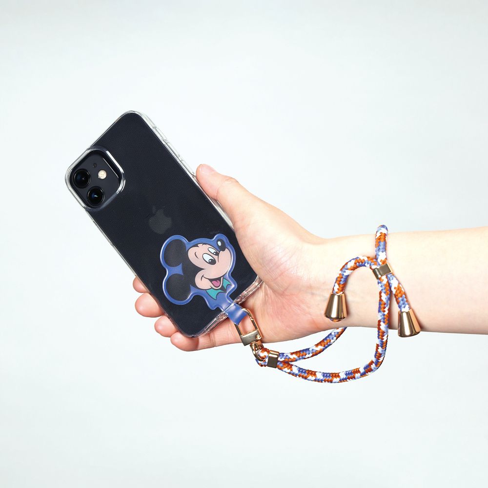 スケーター　携帯ロープストラップ  レトロ　ミッキー／ZRS1_638640