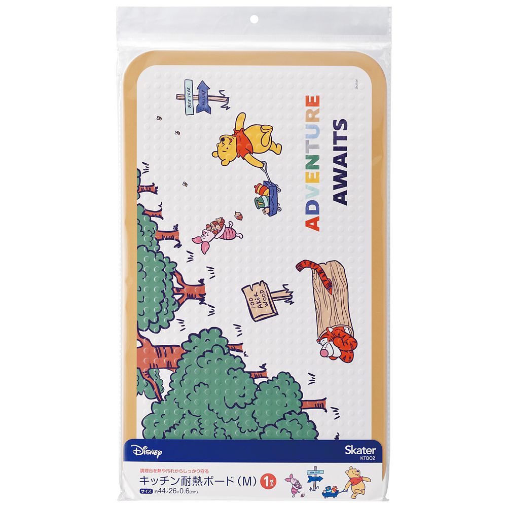 スケーター　キッチン耐熱ボードＭ  くまのプーさん／KTBO2_639470