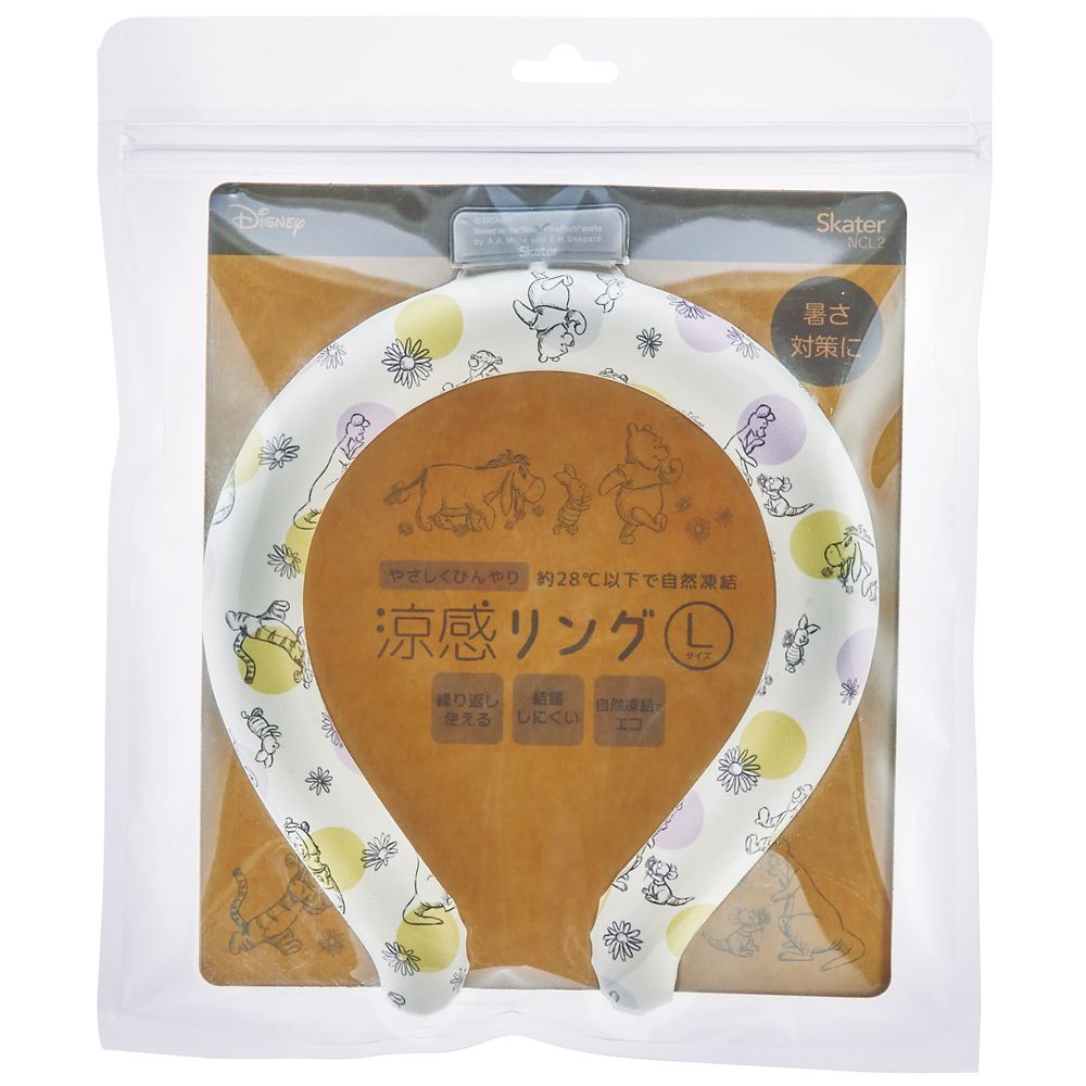 スケーター　涼感リングＬ  くまのプーさん２３／NCL2_639555