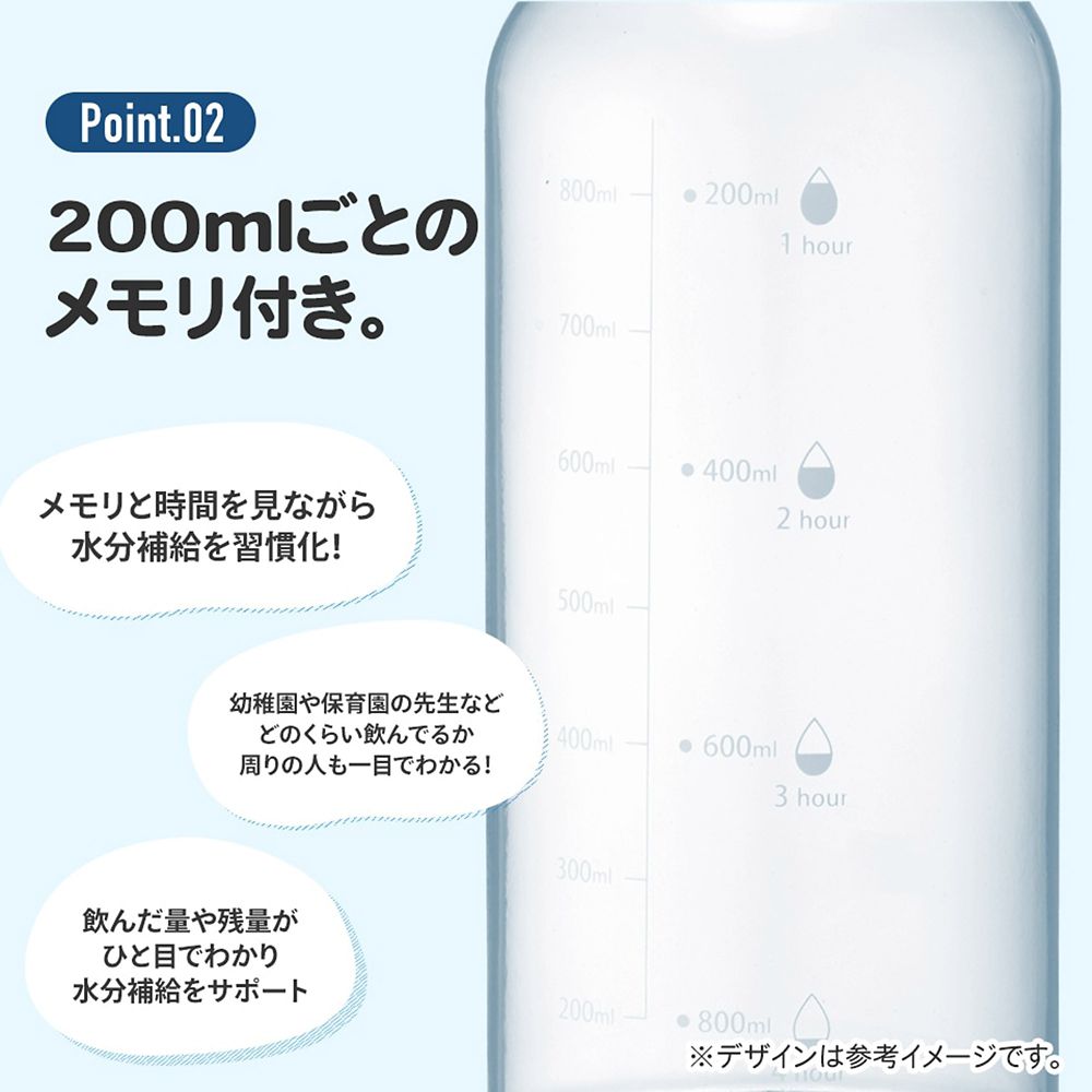 スケーター　ドリンクマーカーボトル１Ｌ  くまのプーさん／PDMK10_640506