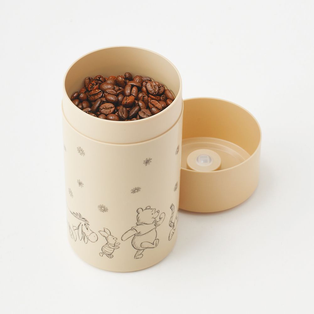 スケーター　プッシュボタン付き密封保存容器  くまのプーさん／POS8_640520