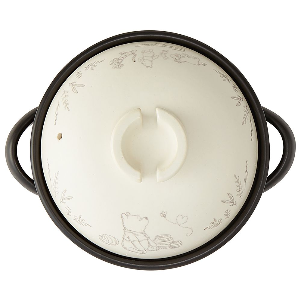 スケーター　萬古焼　ごはん鍋３合  くまのプーさん／CHDN3_653148