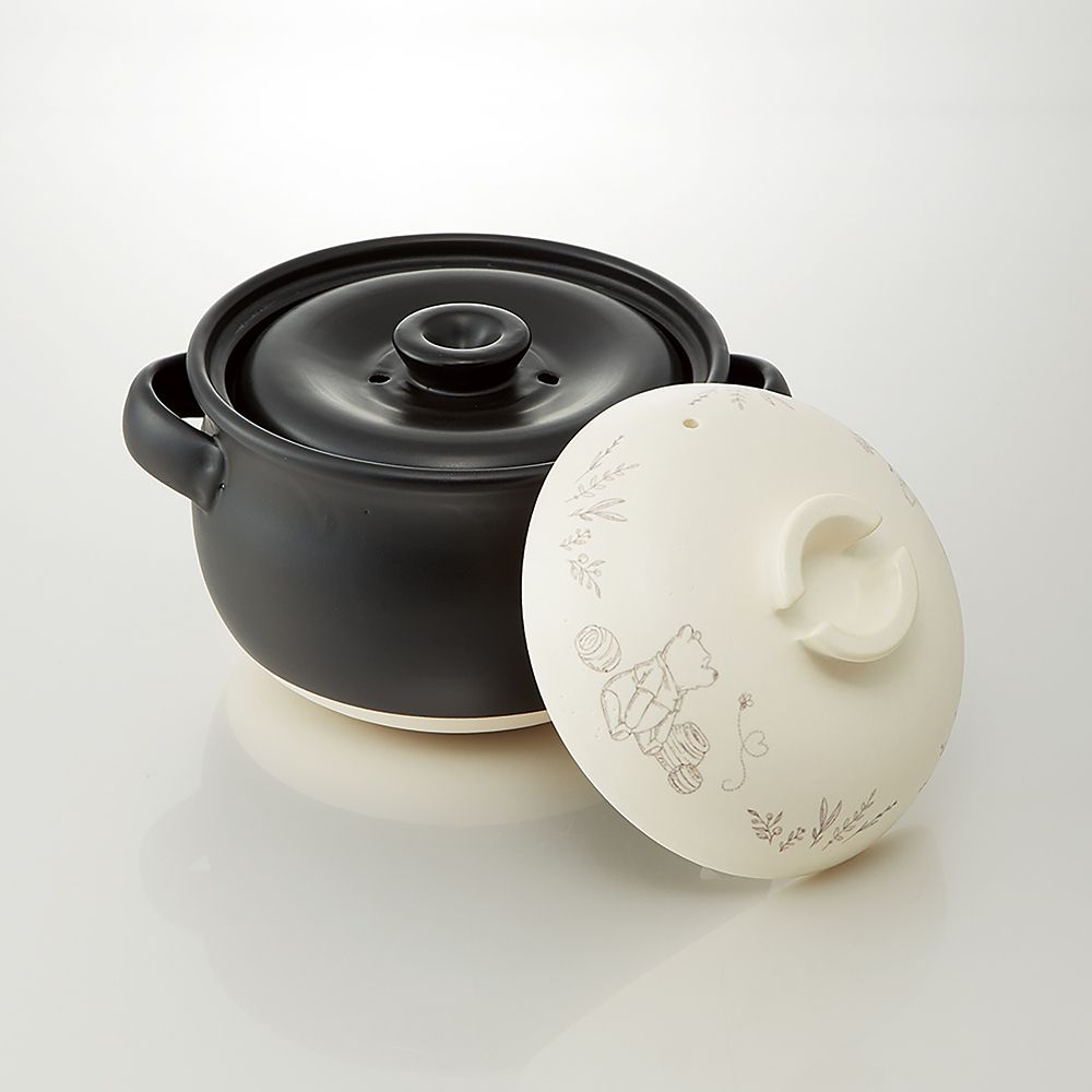 スケーター　萬古焼　ごはん鍋３合  くまのプーさん／CHDN3_653148