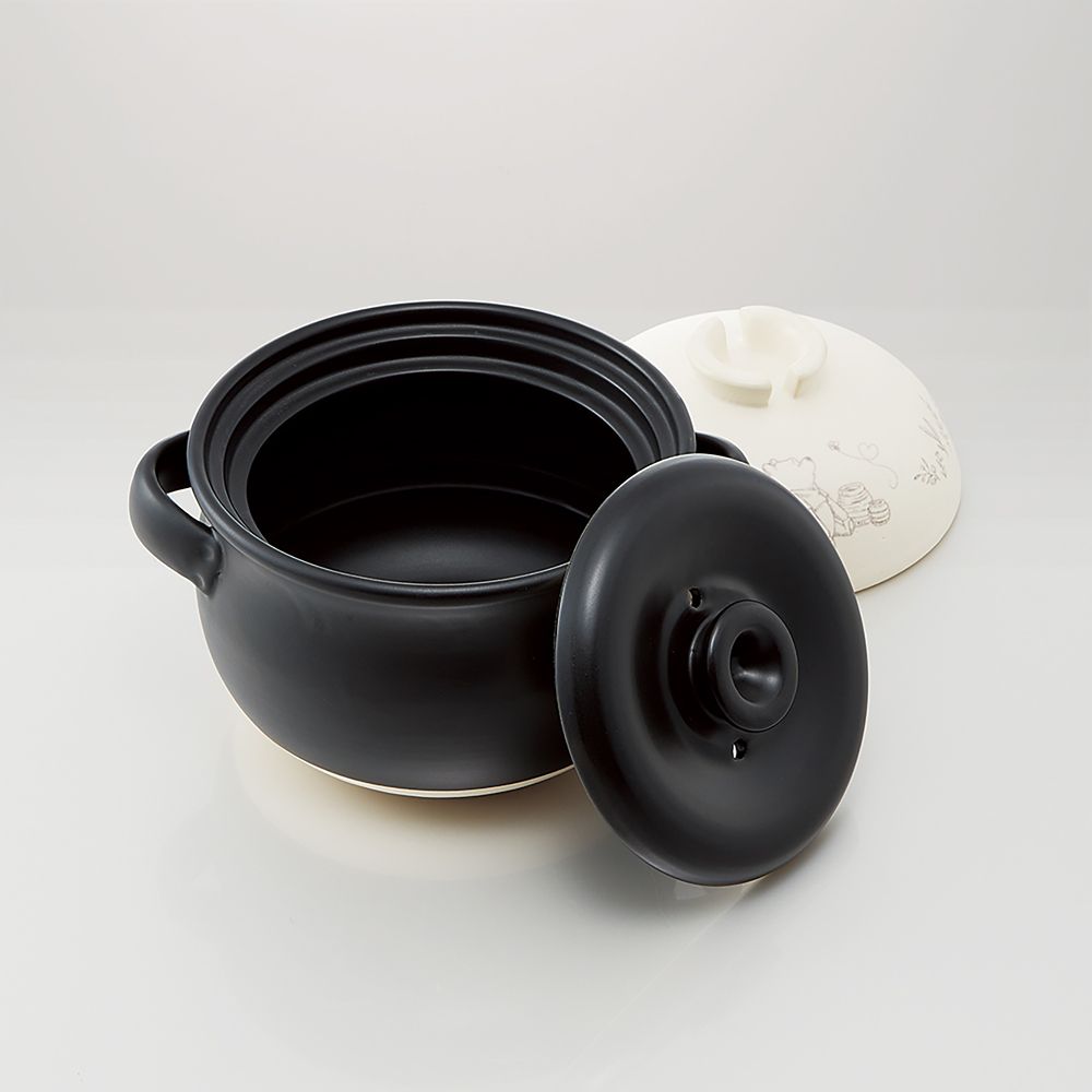 スケーター　萬古焼　ごはん鍋３合  くまのプーさん／CHDN3_653148