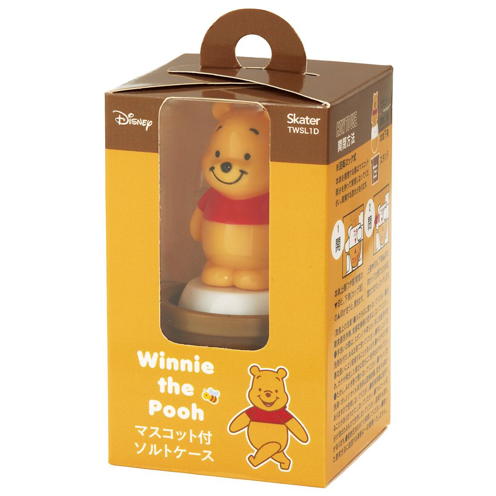 スケーター　マスコット付ソルトケース  くまのプーさん／TWSL1D_653629