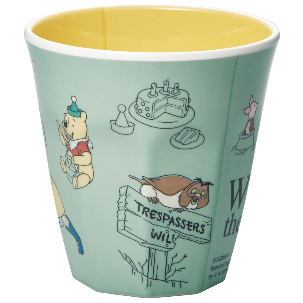 スケーター　メラミンタンブラー  くまのプーさん　Ｃａｆｅ（Ｂ柄）／MTB2TS_656569