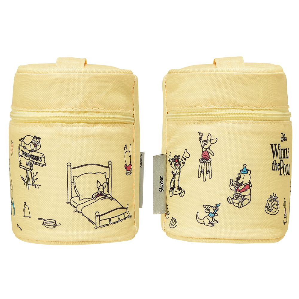 スケーター　抗菌保温ジャー付ランチ  くまのプーさん　Ｃａｆｅ／KCLJC6AG_656712