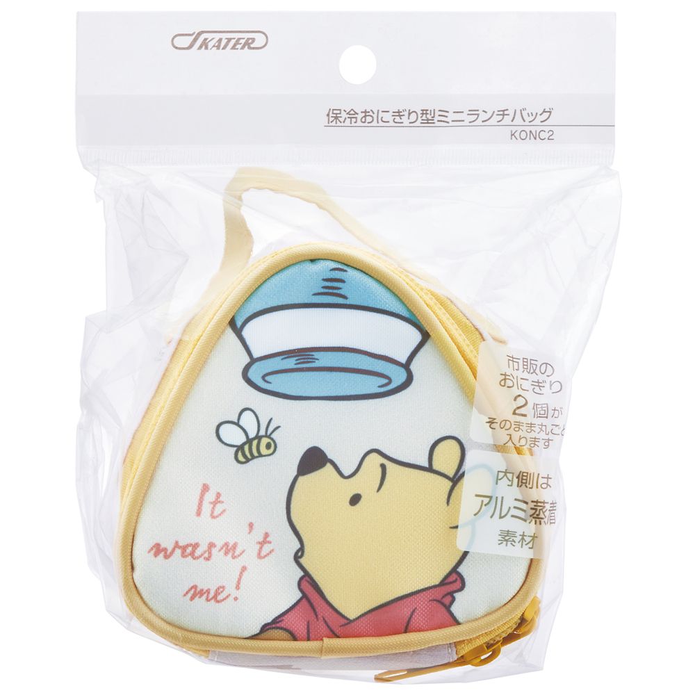 スケーター　保冷おにぎり型ランチバック  くまのプーさん／KONC2_656798