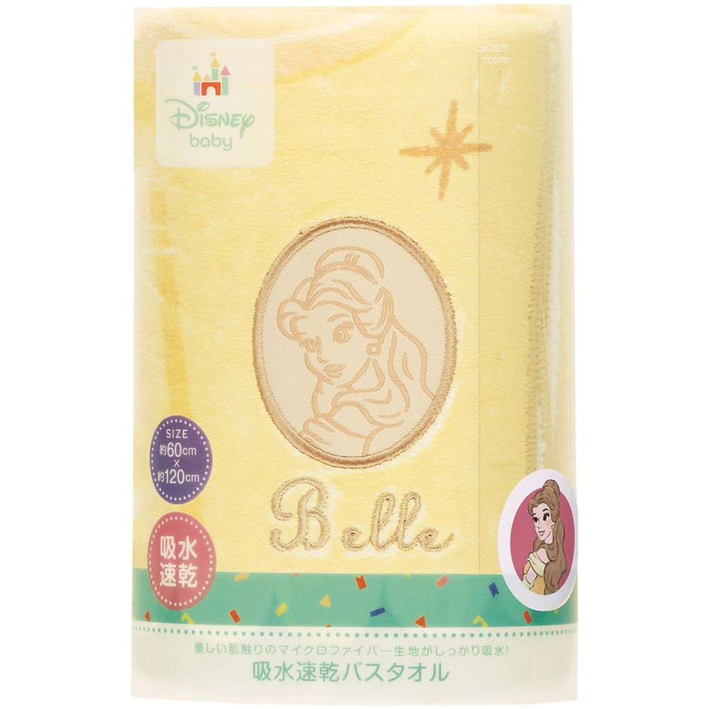 スケーター　吸水速乾バスタオル  ベル／TODR1_657375