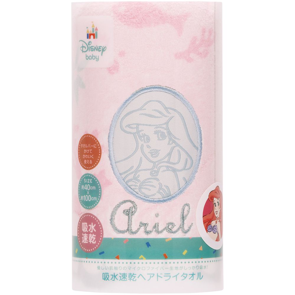 スケーター　吸水速乾ヘアドライタオル  アリエル／TOH1_657382