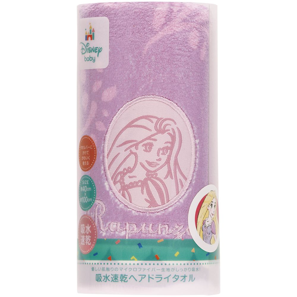スケーター　吸水速乾ヘアドライタオル  ラプンツェル／TOH1_657399