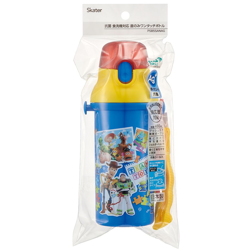 スケーター　抗菌直飲プラボトル  トイ・ストーリー２４／PSB5SANAG_660085