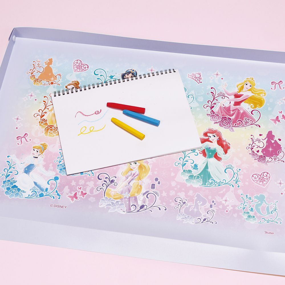 スケーター　リビング学習マット  プリンセス／ZGM1_660382