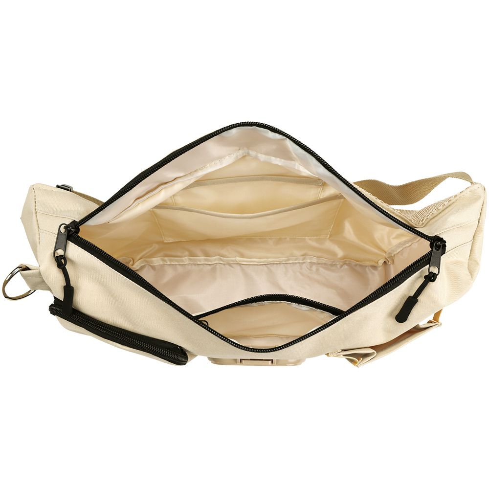 スケーター　ポケット付ボディバッグ  ミッキーマウス＆ミニーマウス／PTBG1_667725