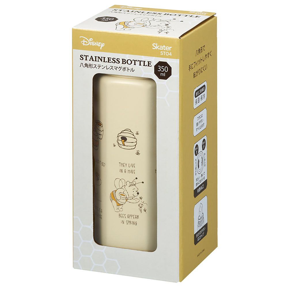 スケーター　八角ステンレスボトル３５０ｍｌ  くまのプーさん／STO4_668098